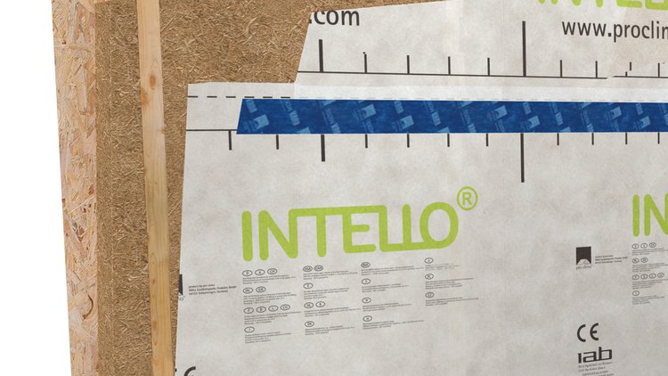 Luftdichtung innen Wand Gefachdämmung
