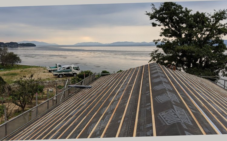Järveäärne maja, Matsue, Jaapan