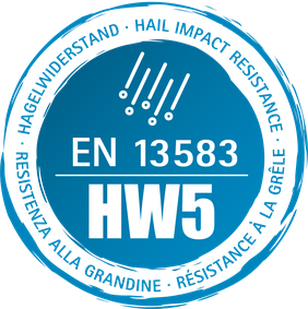 Hagelwiderstandsklasse HW5 / EN 13583